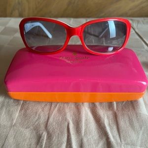 kate spade Celeste/S Red Frame Sunglasses